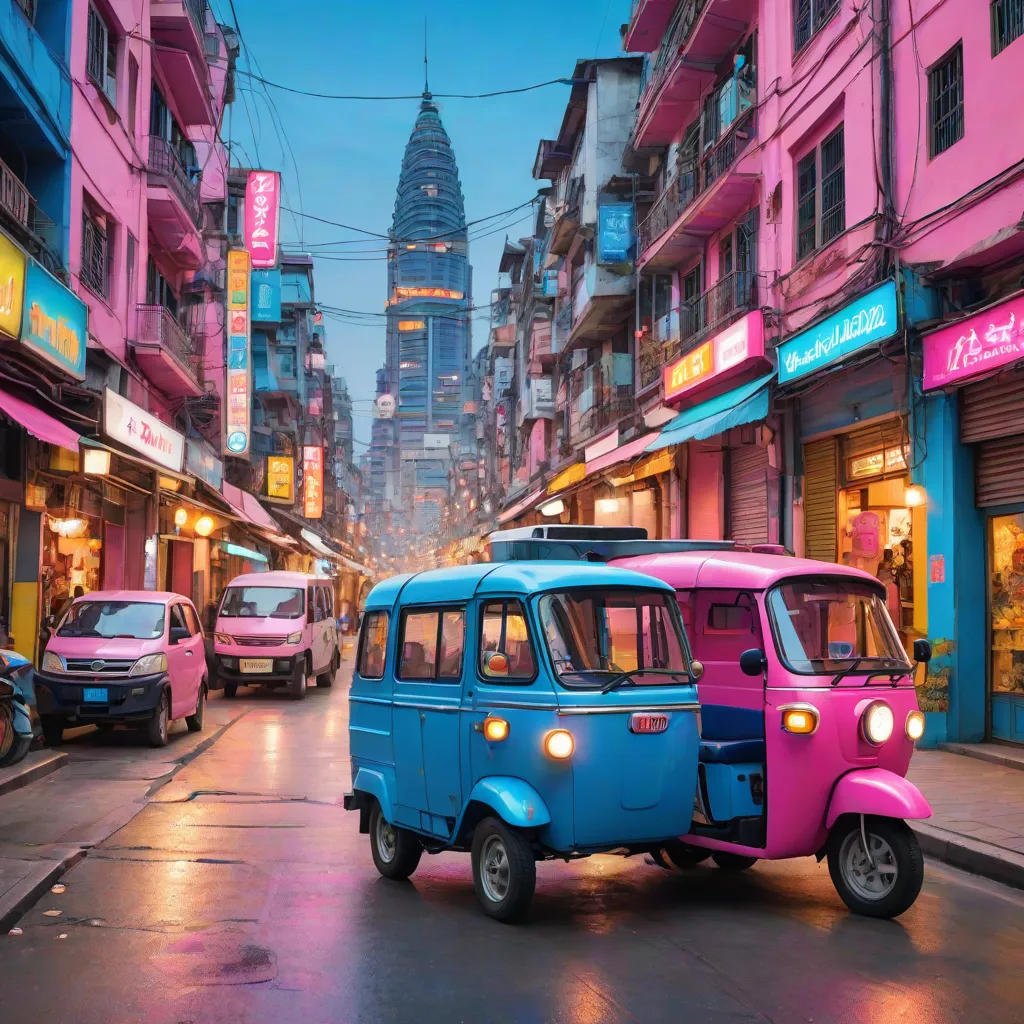 The Little Blue Tuk Tuk's Big Adventure