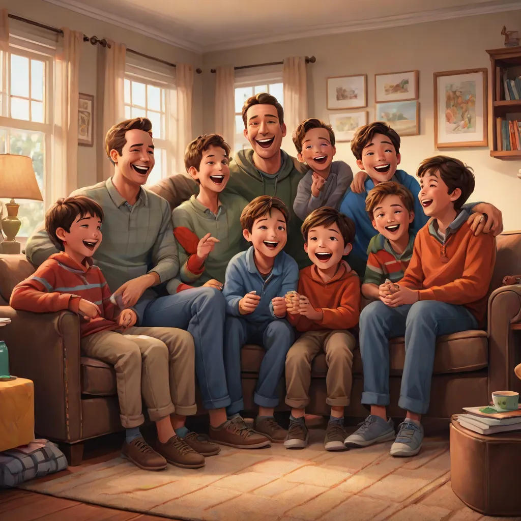 Six Sons and a Single Dad