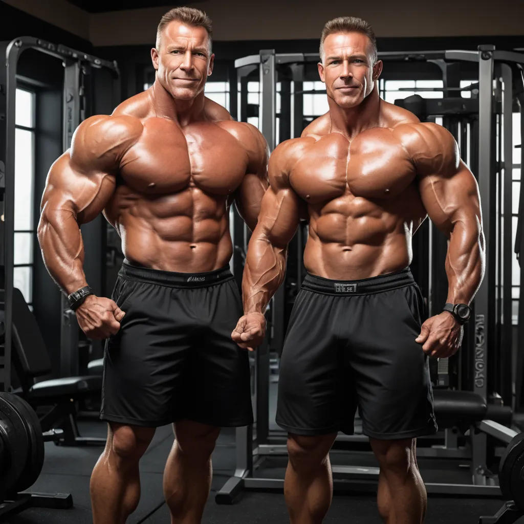 Father and Son's Muscles