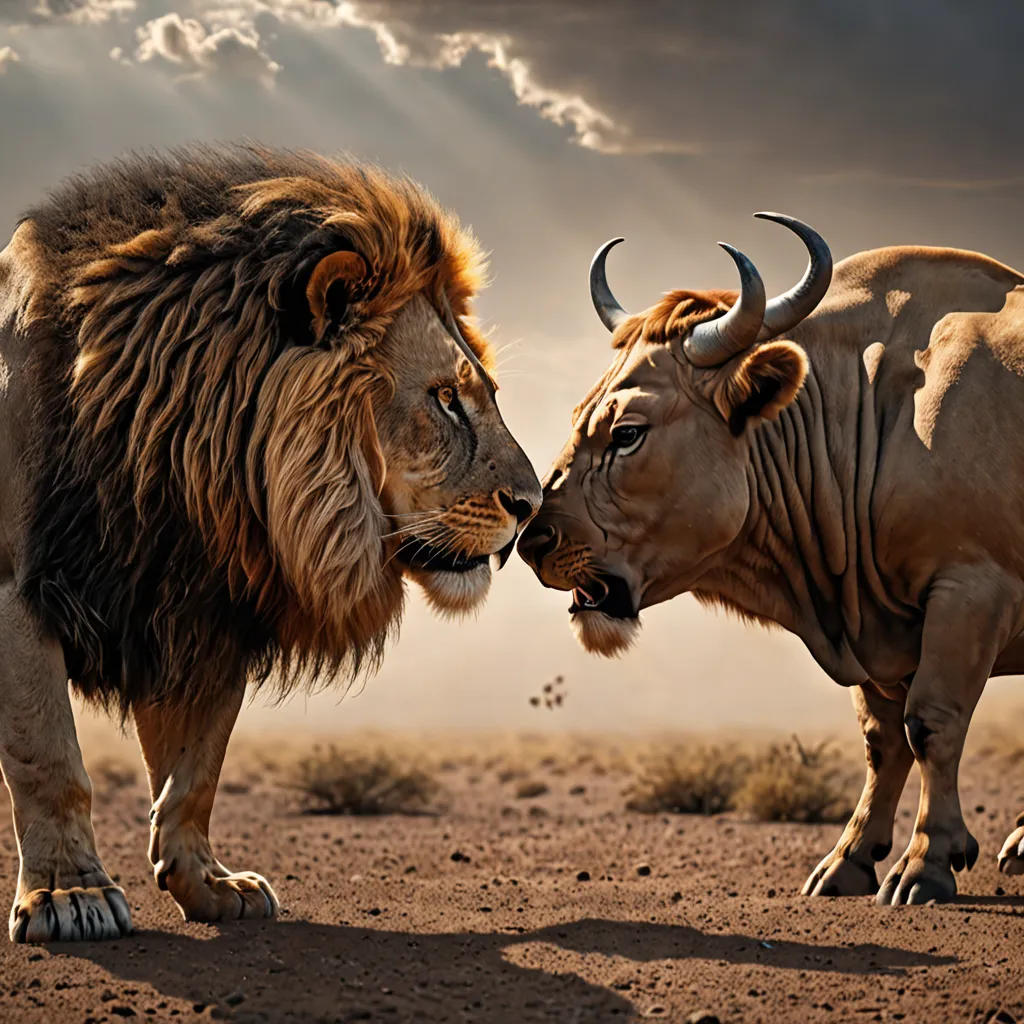 The Lion and the Bull