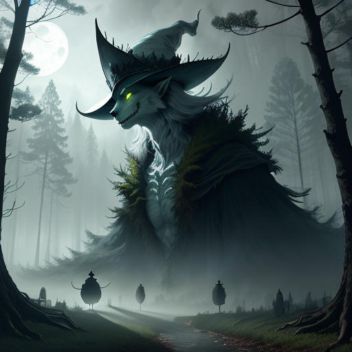 The Ghosts of the Spooky Forests