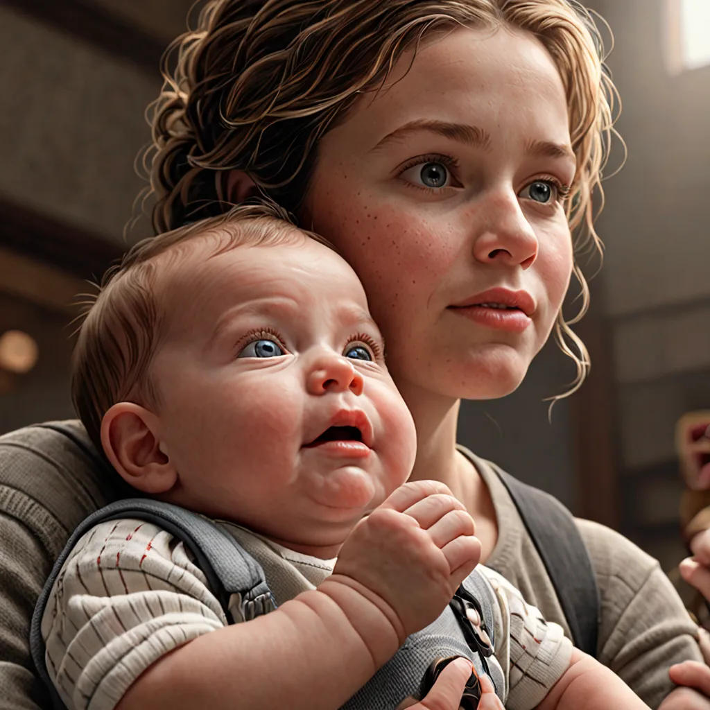 Baby Nick and Eva