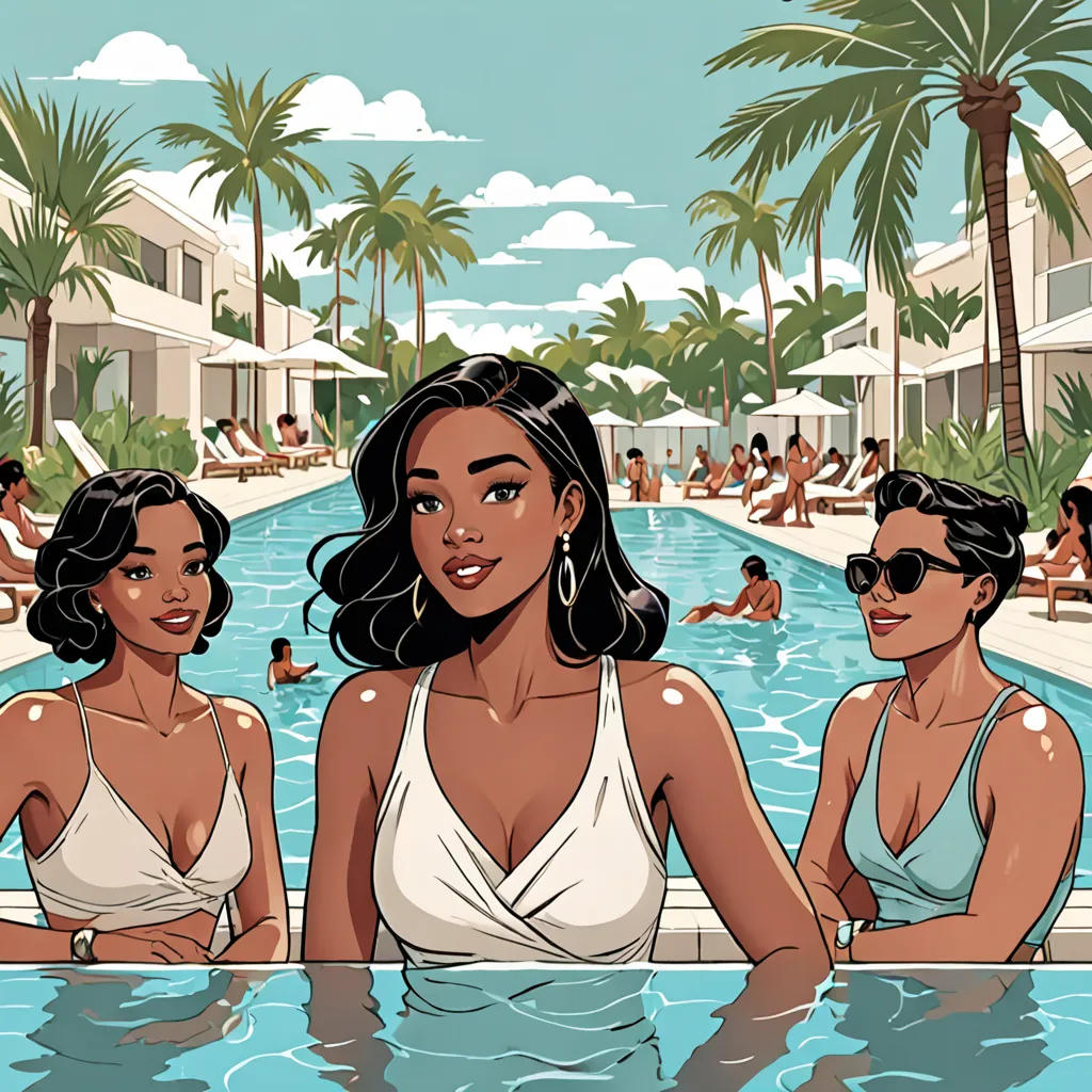 Jasmine's Pool Party