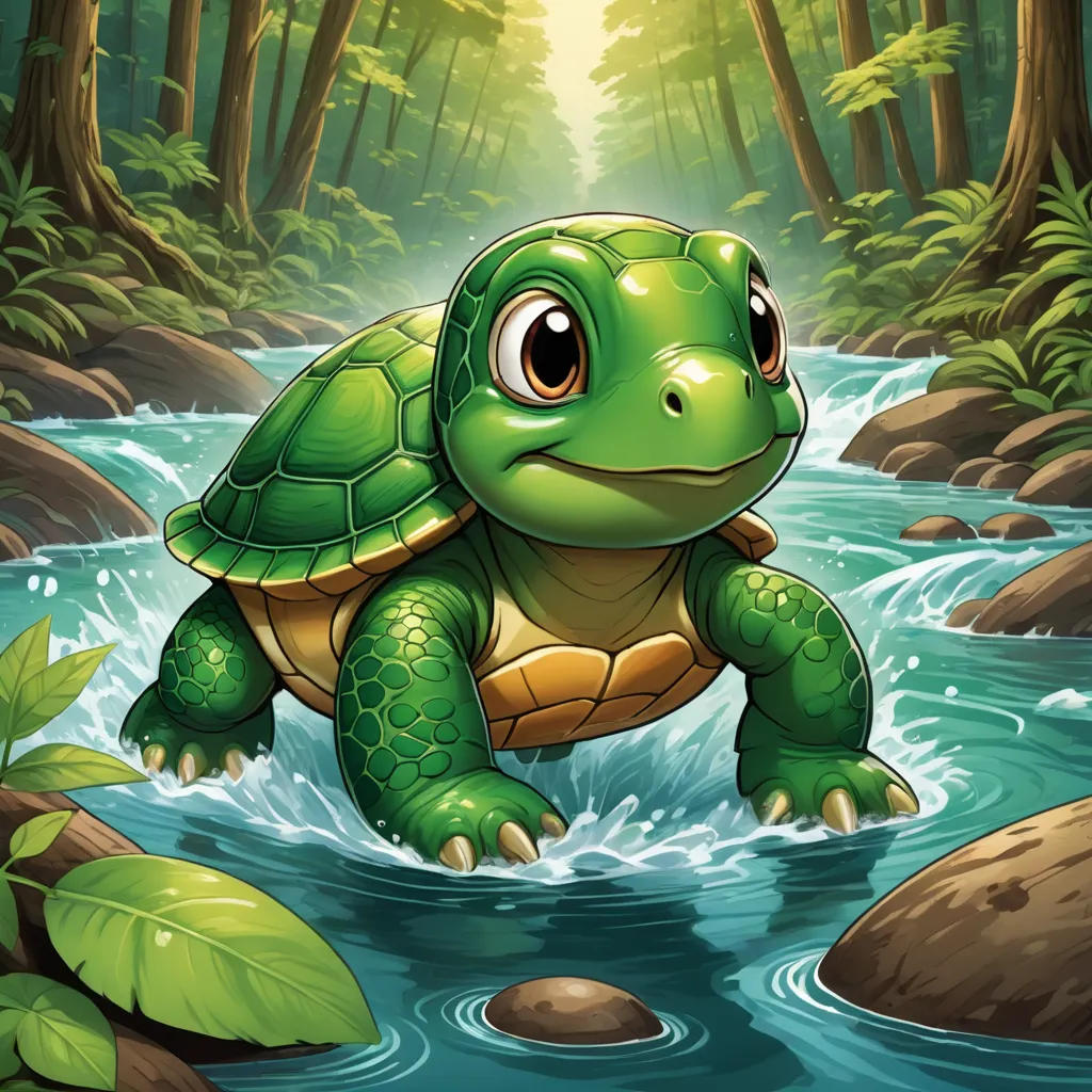 The Little Turtle's Adventure
