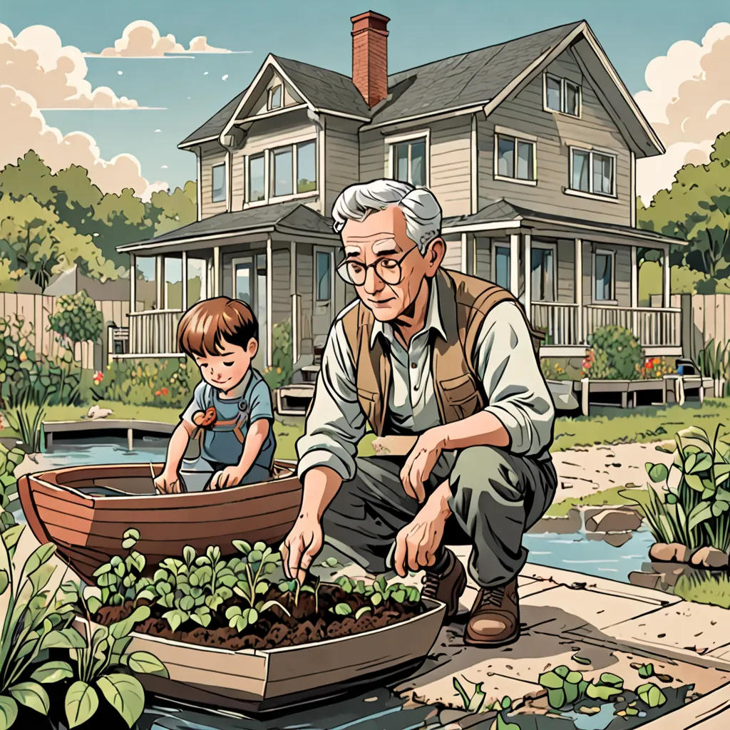 The Grandfather's Garden
