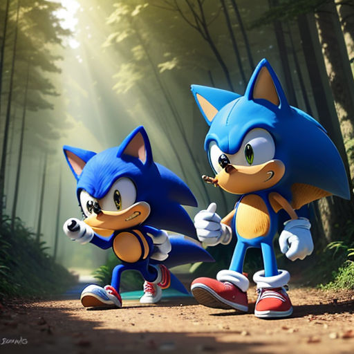 Sonic The Hedgehog - You'll see both Classic and Modern Tails in