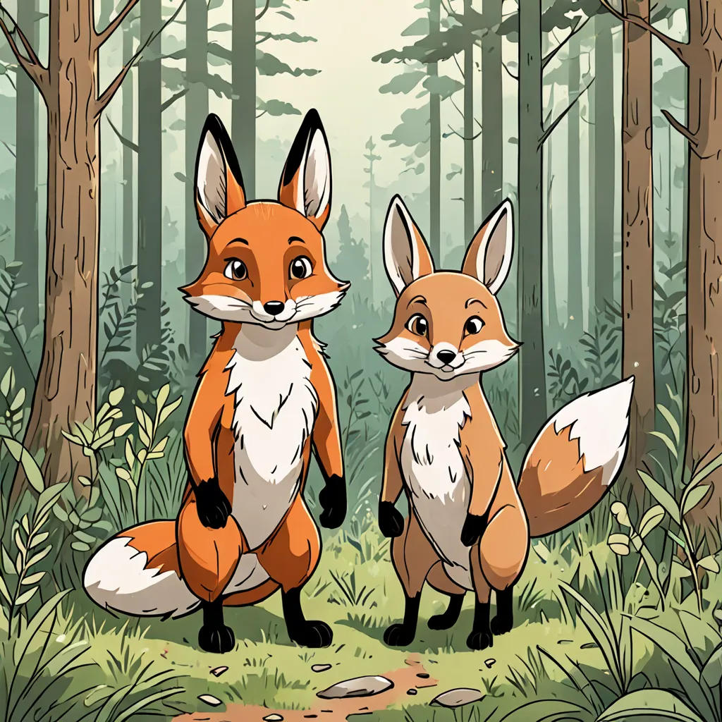 The Fox and the Rabbit
