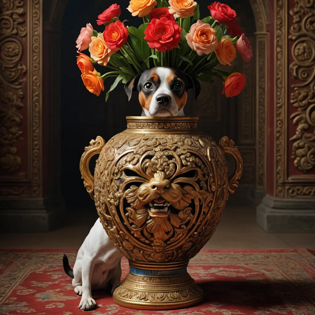 Lampiao in a Vase Taking a Dump