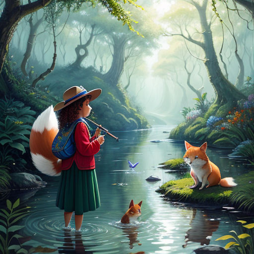 The adventure of a magical forest, by Honey Rajpoot