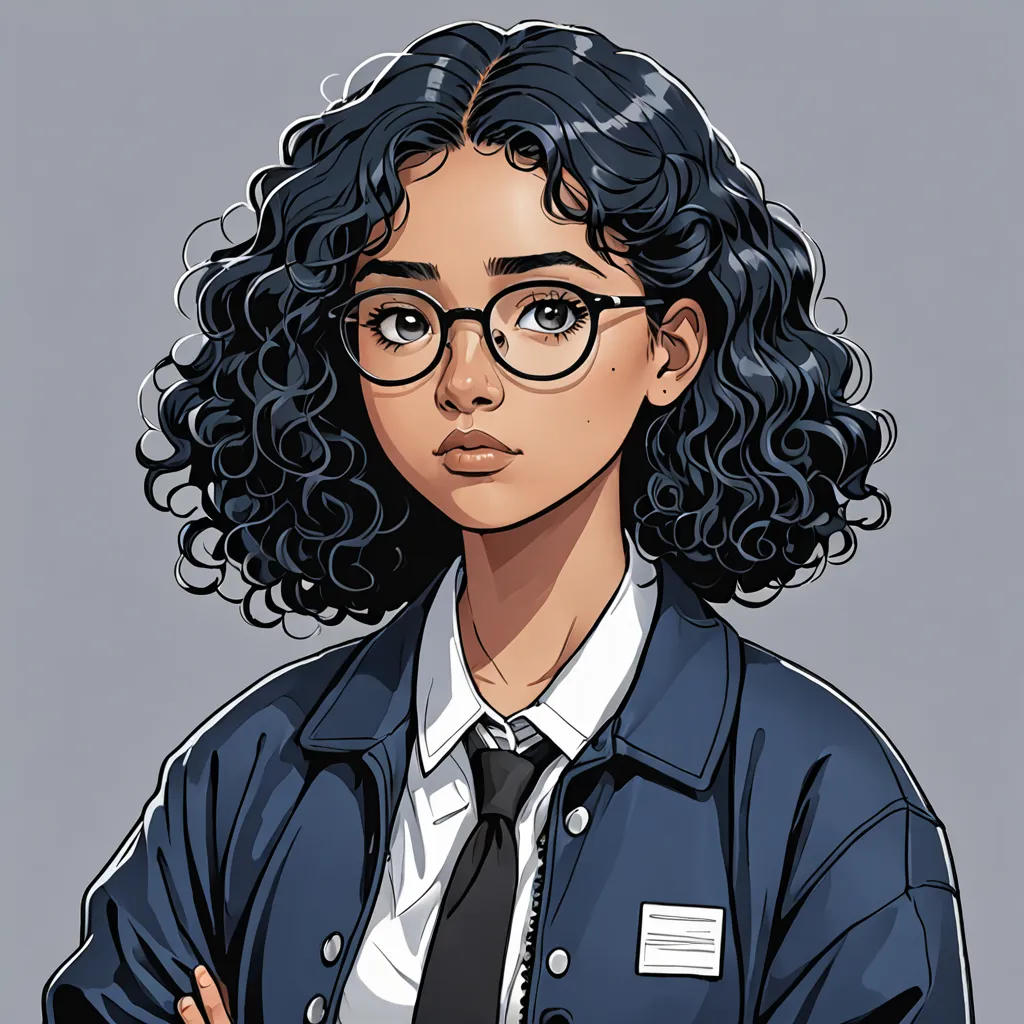 The Curly Haired Girl