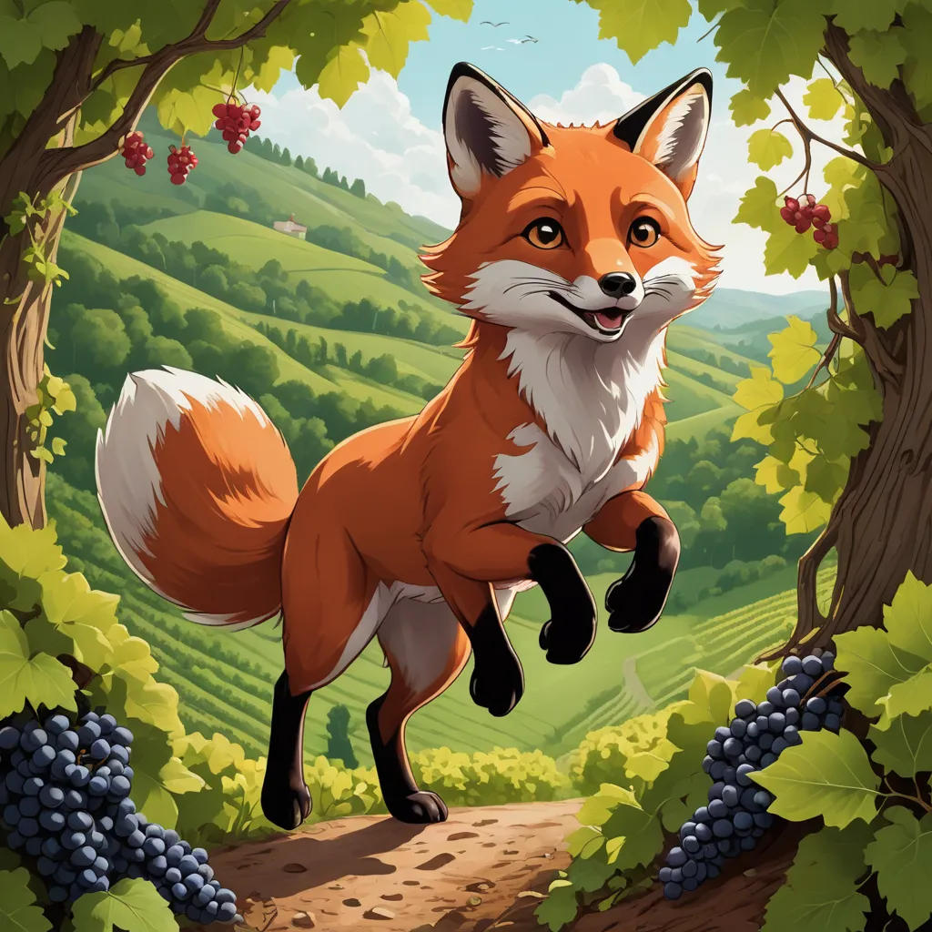 The Fox and the Grapes