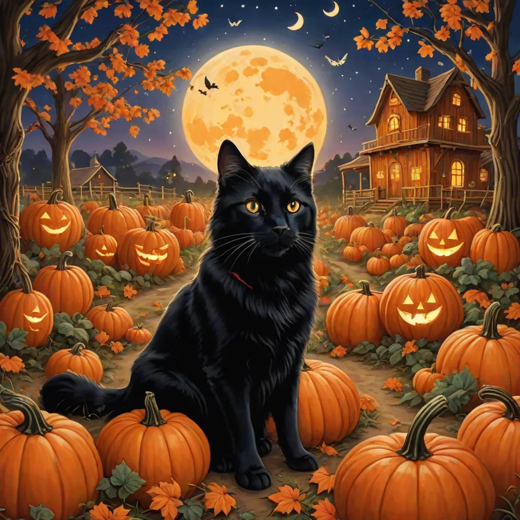 Whiskers' Halloween Adventure