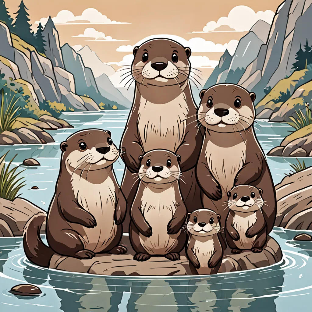 The Otter Family Adventures
