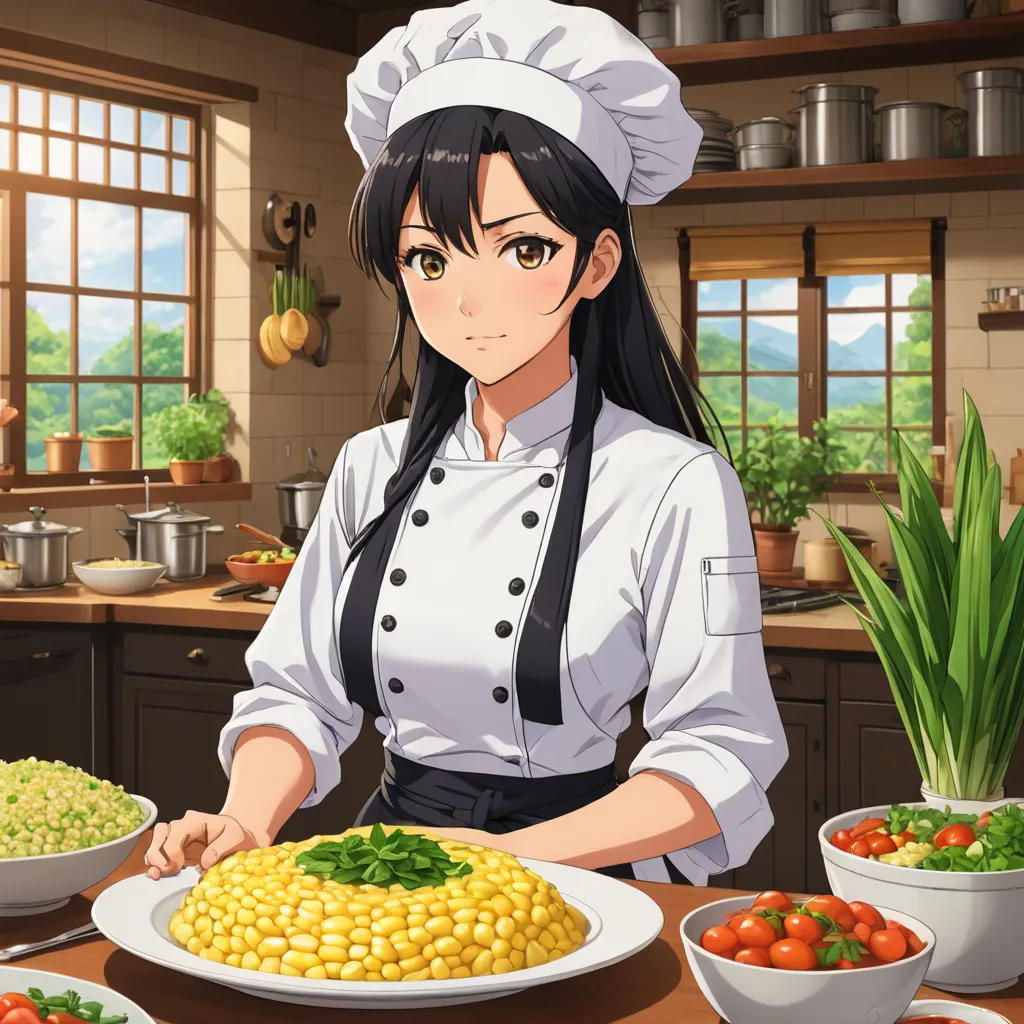 The Green Corn Pudding