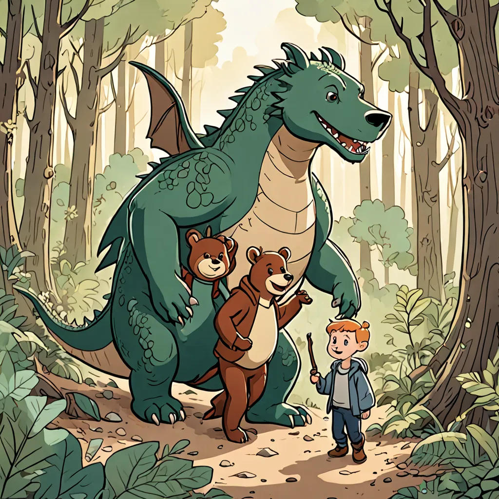 The Dragon and the Friendly Bear