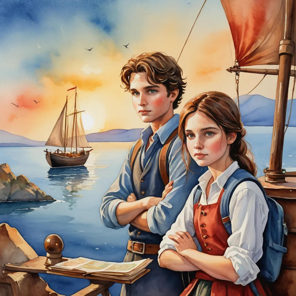 The Enchanted Isles: A Tale of Four Adventurous Friends
