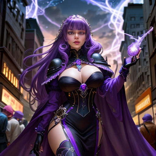 Full Body MtF Transformation Set - Purple Enchantress