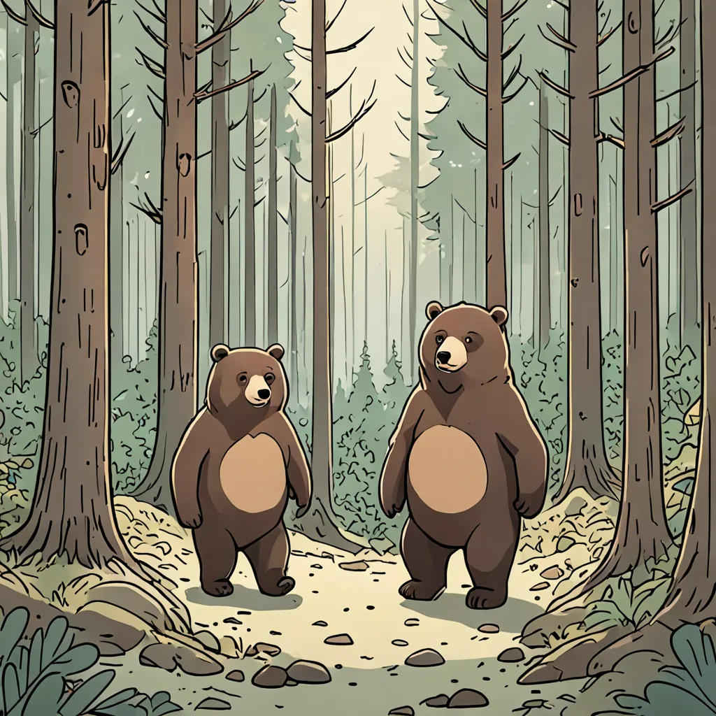 Los dos osos perdidos