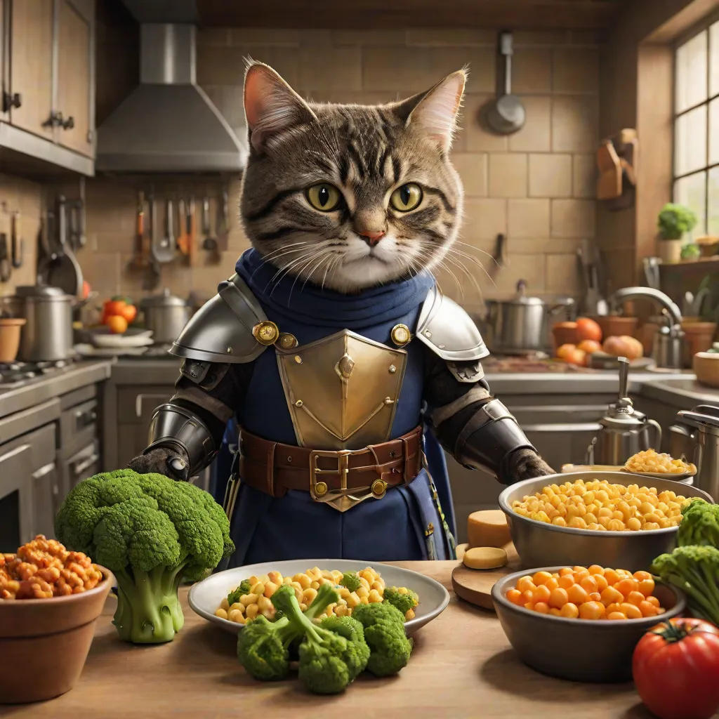 Sir Whiskerton's Pasta Quest