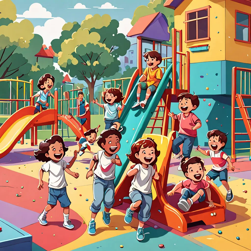 A day of fun activities story