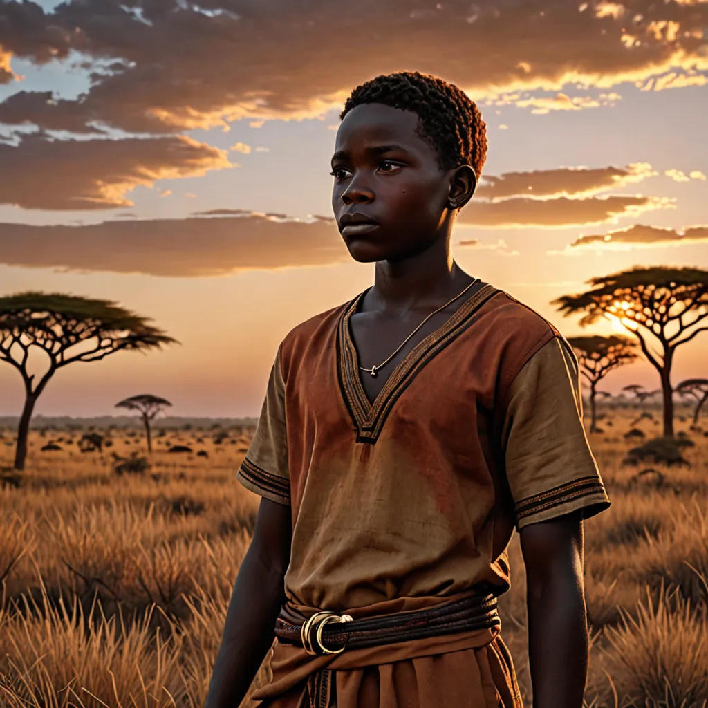 The Colored Boy from Africa