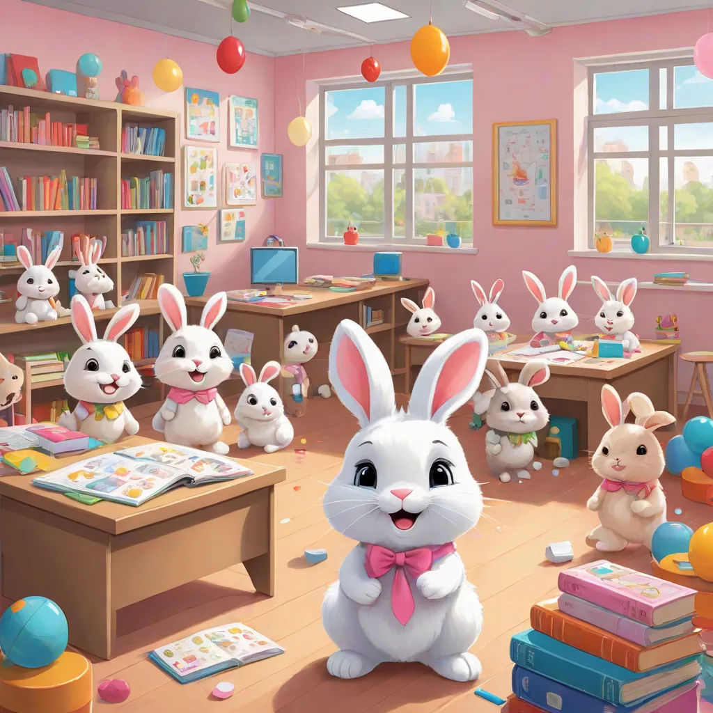 a room filled with lots of stuffed animals and a desk with a computer on it and a book shelf, furry art, a storybook illustration, Chris LaBrooy, rossdraws global illumination