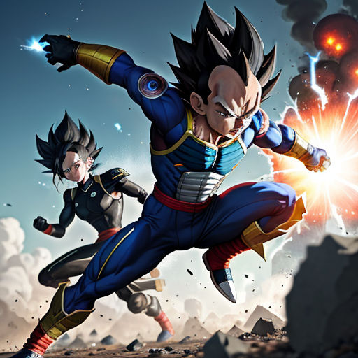 Some awesome Vegeta renders! 