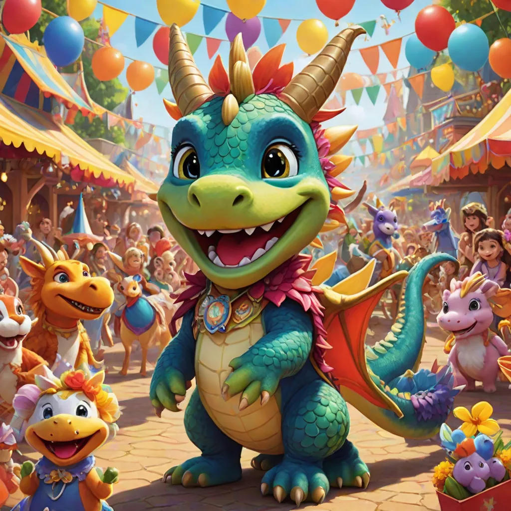 Daisy the Dragon and the Enchanted Music Festival