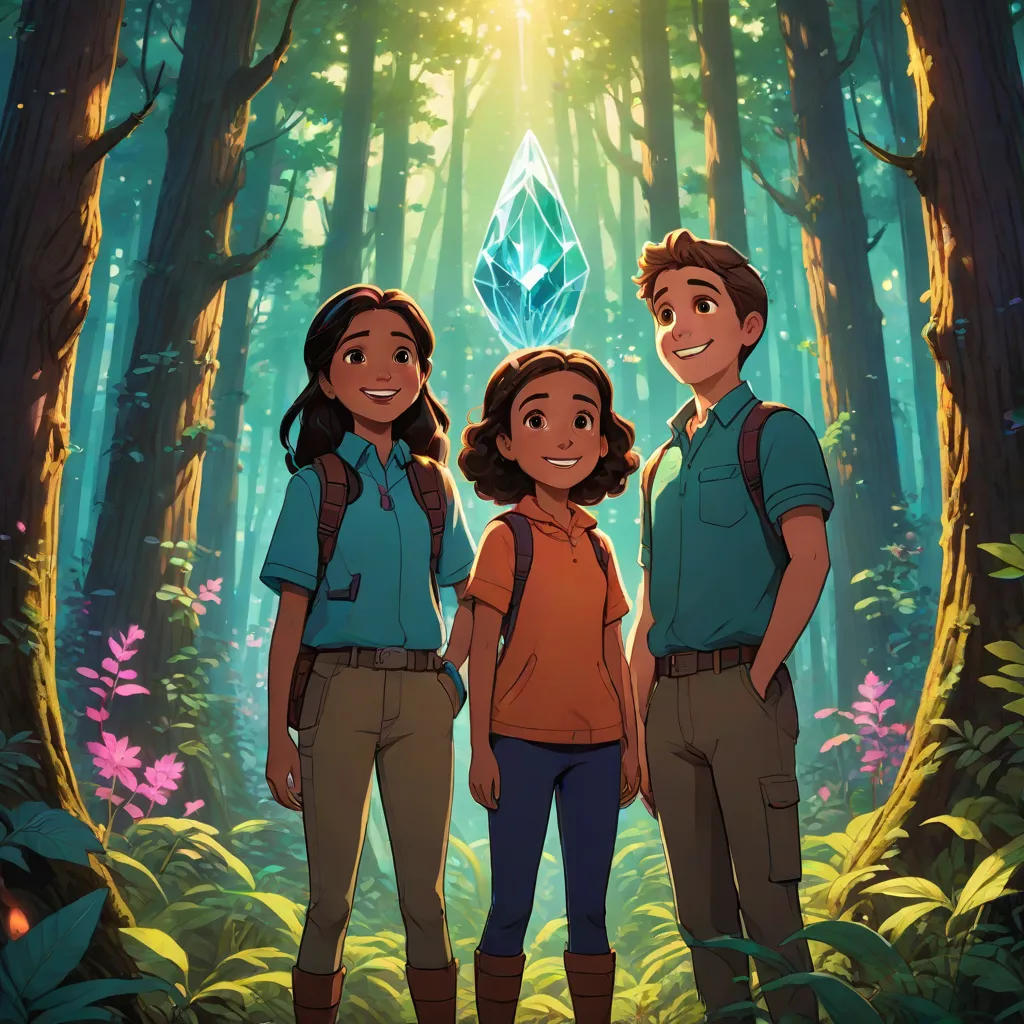 The Crystal of Friendship: Dhara, Lauren, and Ryan’s Journey