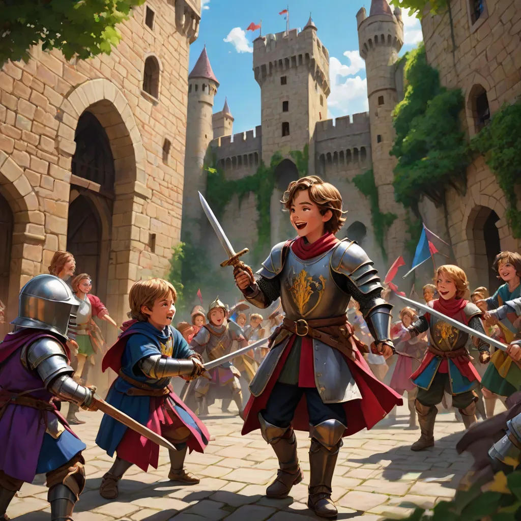 Xander the Mischievous Knight
