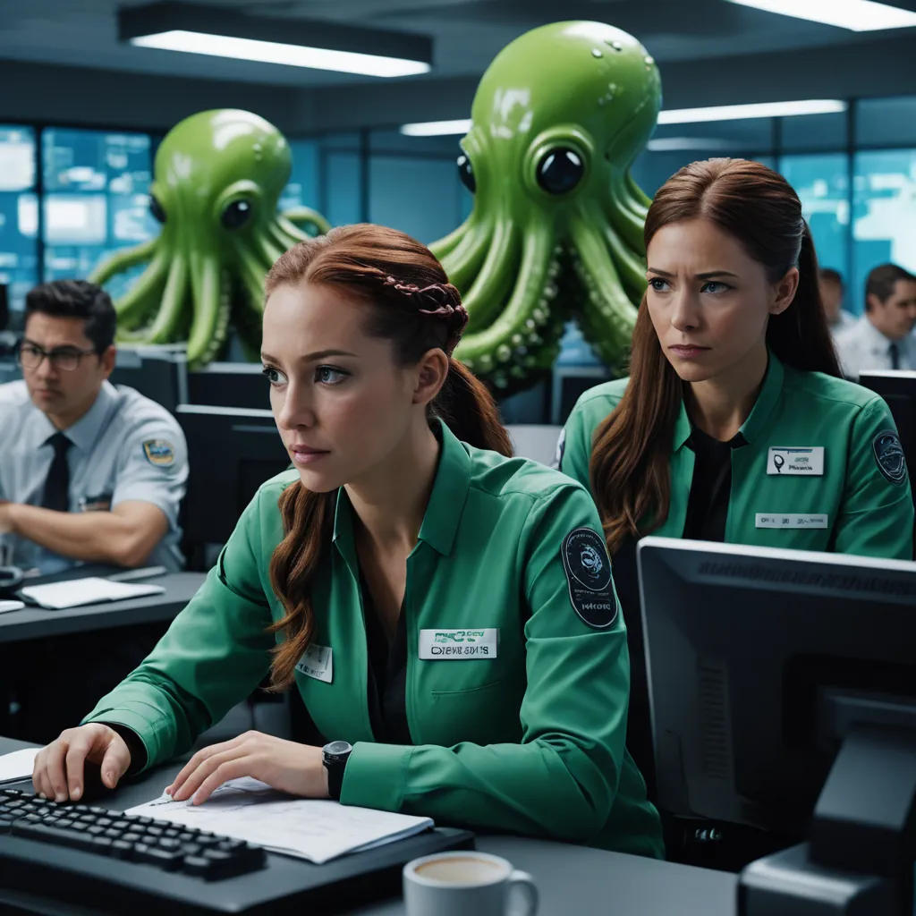 The Green Octopus's Dance