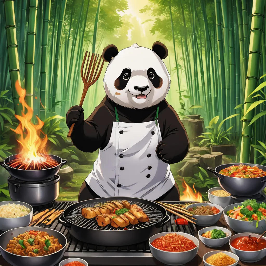 The Grilling Panda