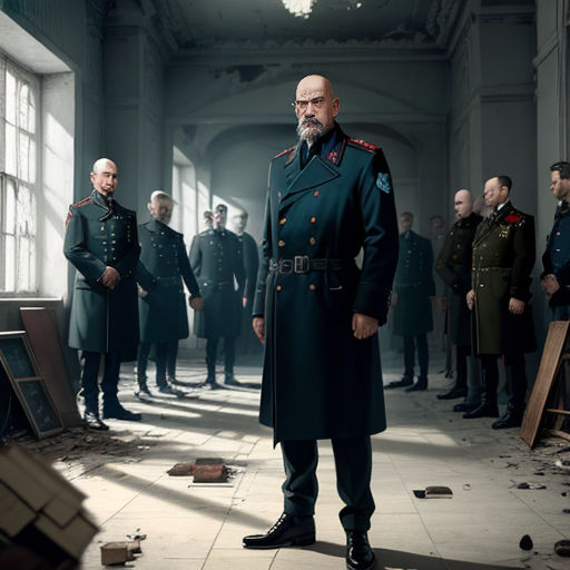 Stalin trench shop coat