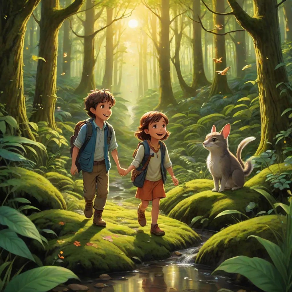 The Magic Forest Mystery: A Journey of Courage and Curiosity!