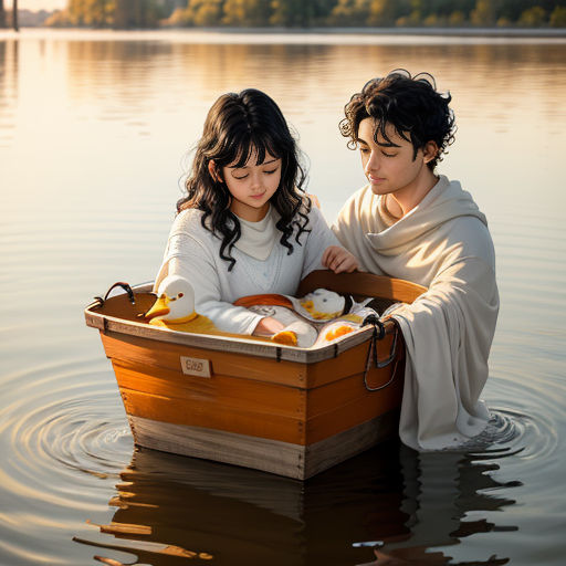 Baby Moses in a Basket