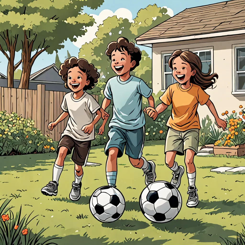 The Sibling Soccer Team