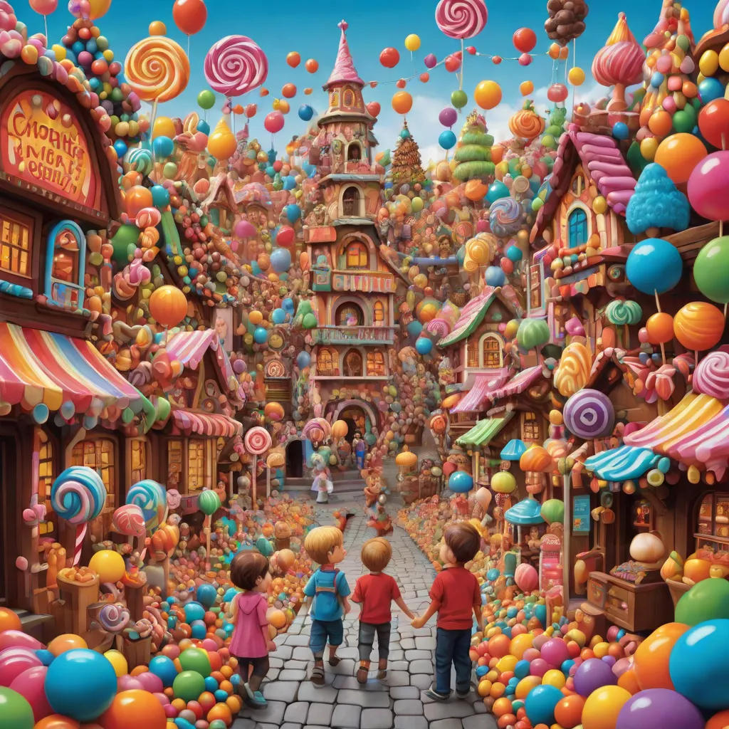 A Sweet Adventure in Candyland