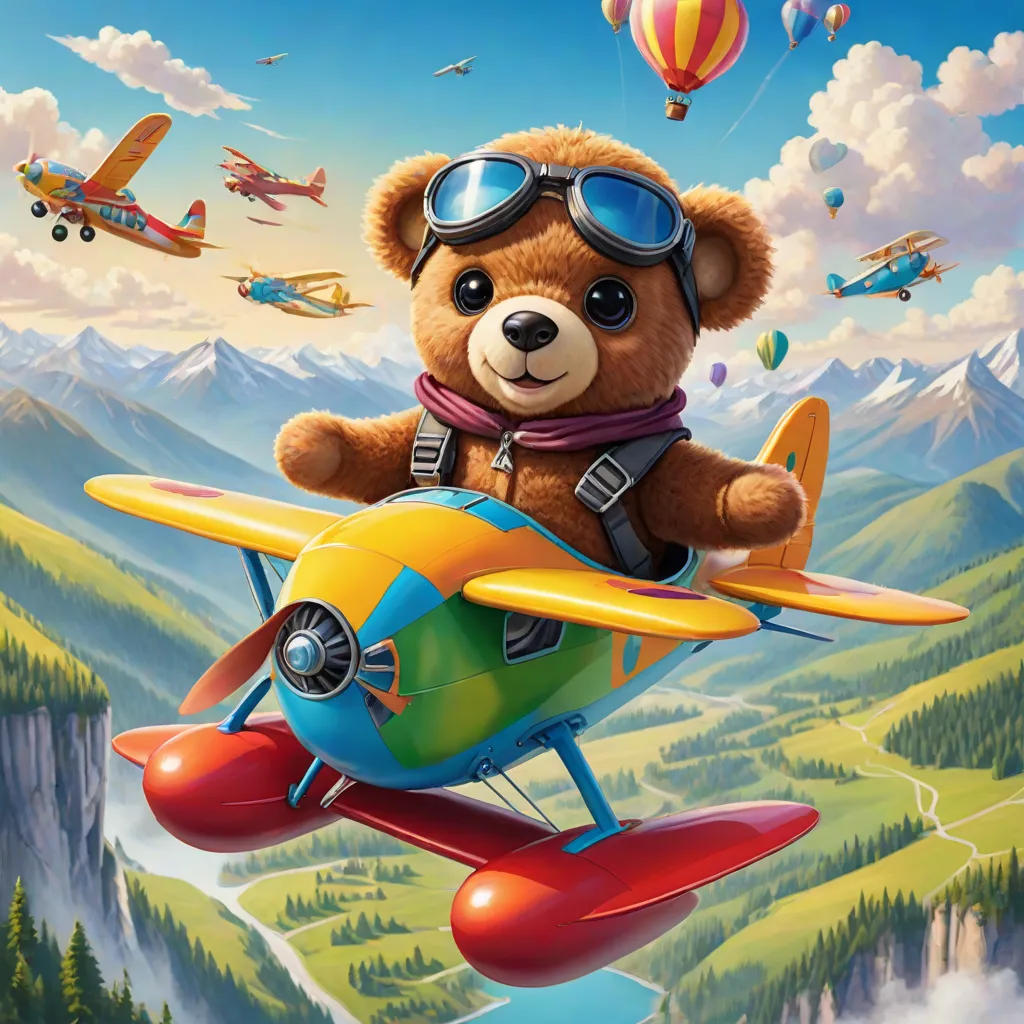 The Adventures of Pilot Teddy Bear