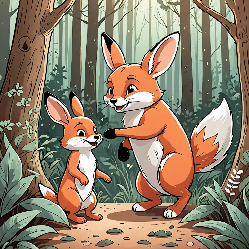 The Courageous Rabbit