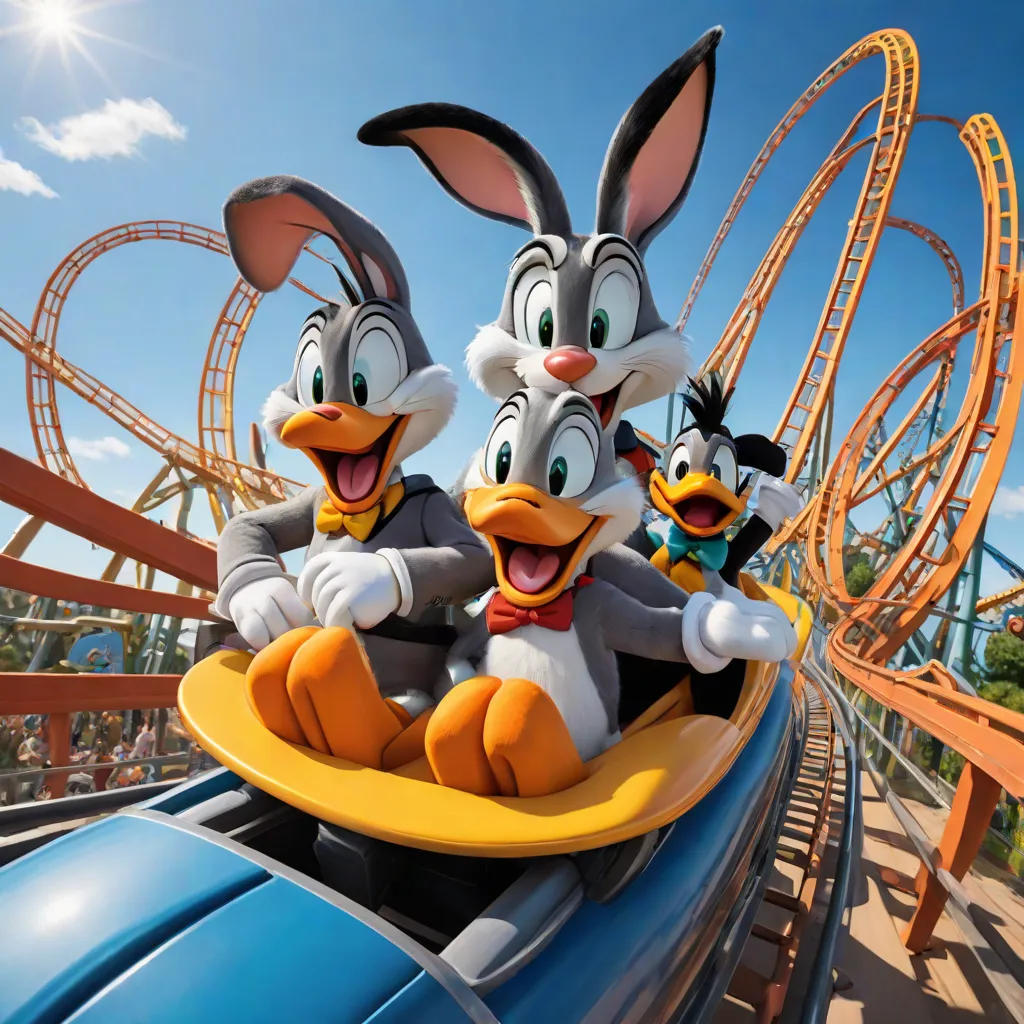 Looney Tunes at Magic Mountain