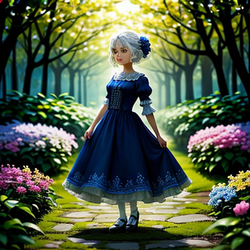 The Little Girl and her Magical Feet