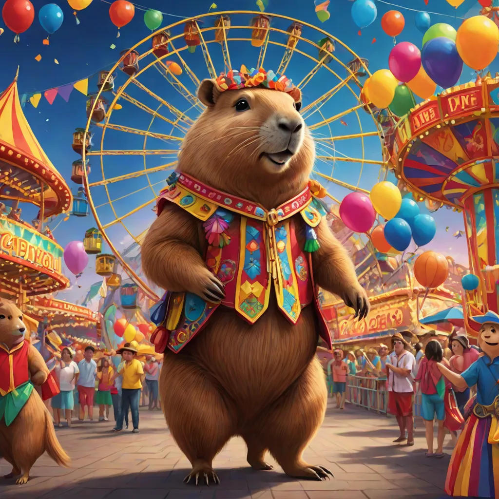 Capy’s Costume Party Adventure