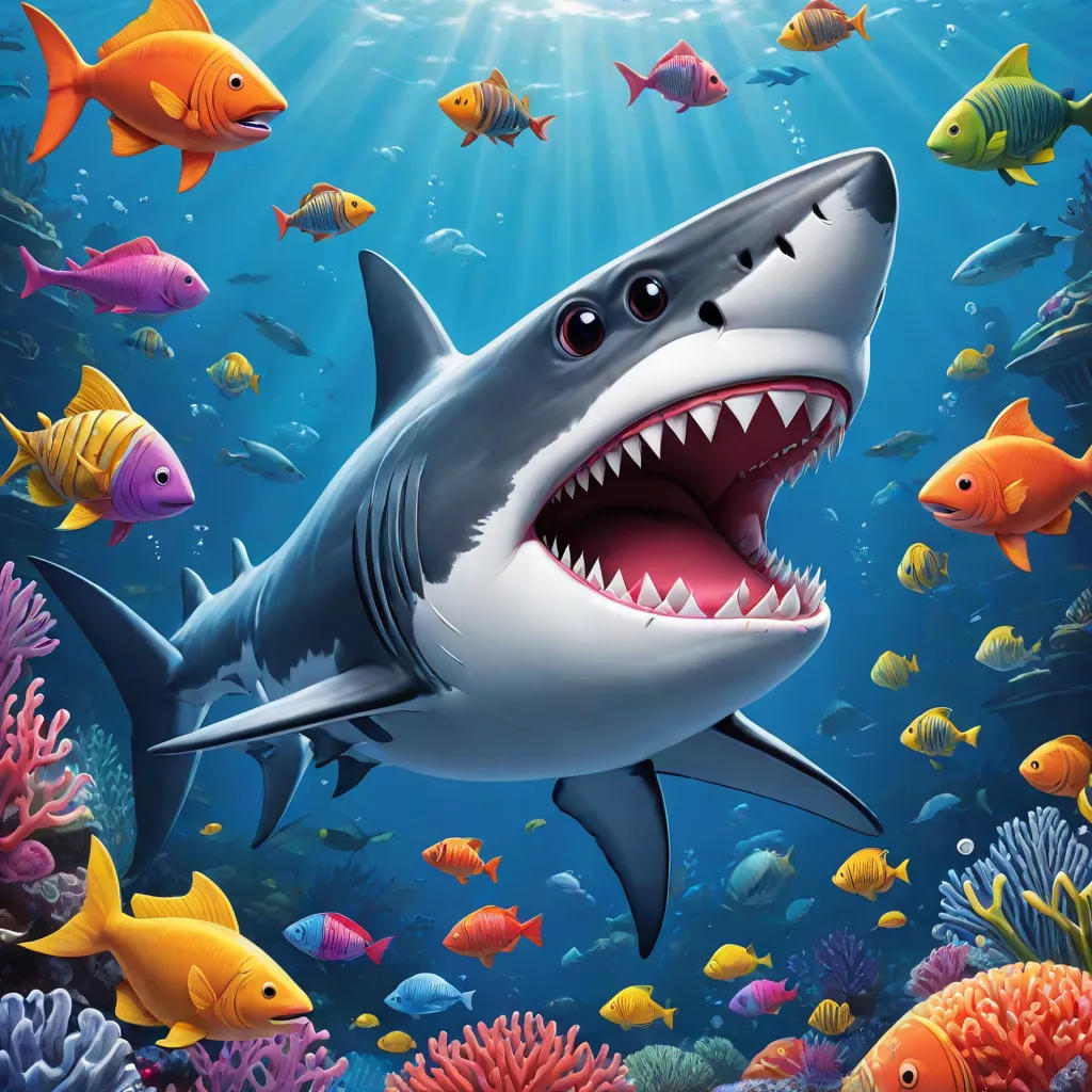 Sharky the Superhero Shark