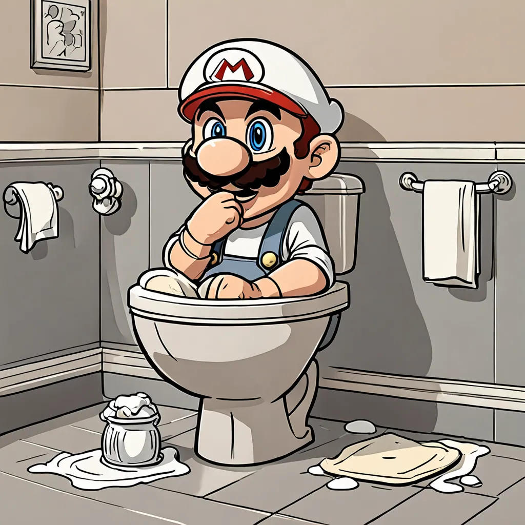 Mario's Messy Mishap