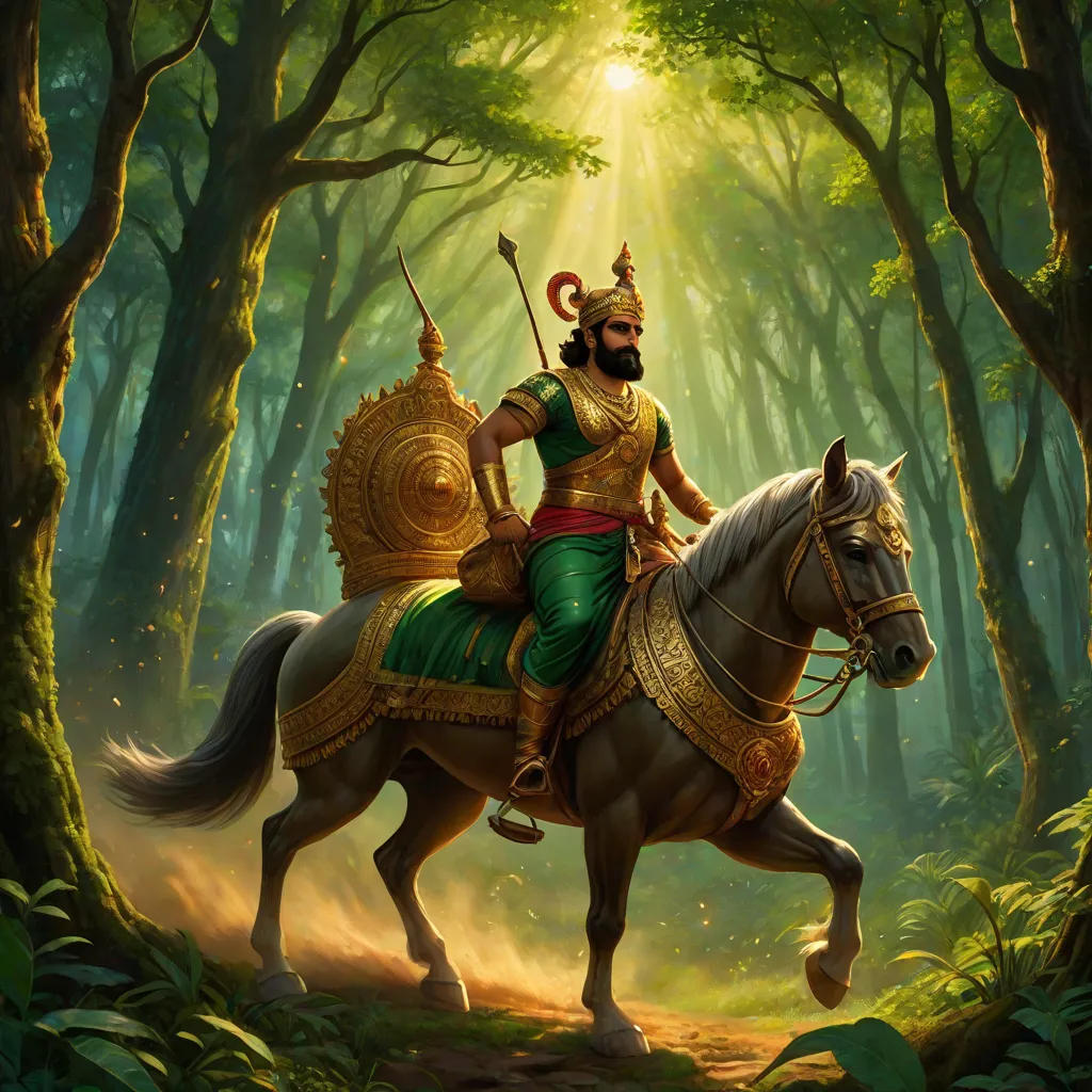 The Tale of Little Arjun and the Magical Chariot