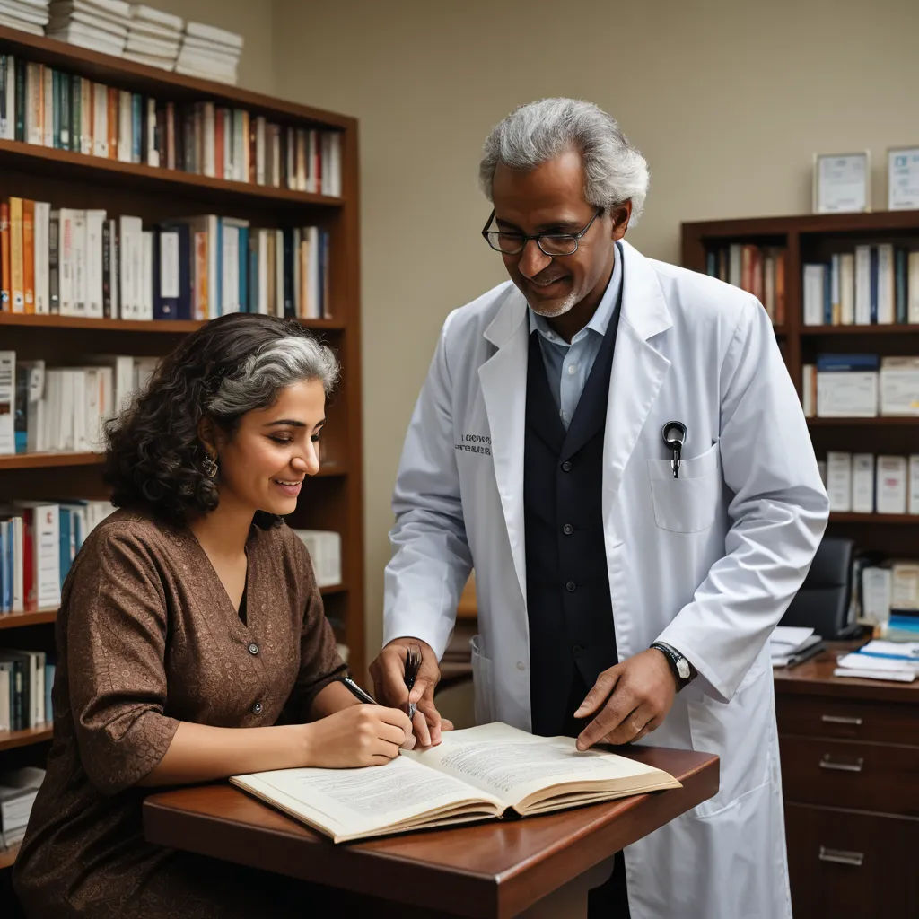 a man and woman in a library with a book and a pen and paper in front of them and a book shelf full of books, neoplasticism, a stock photo, Dr. Atl, professional photo