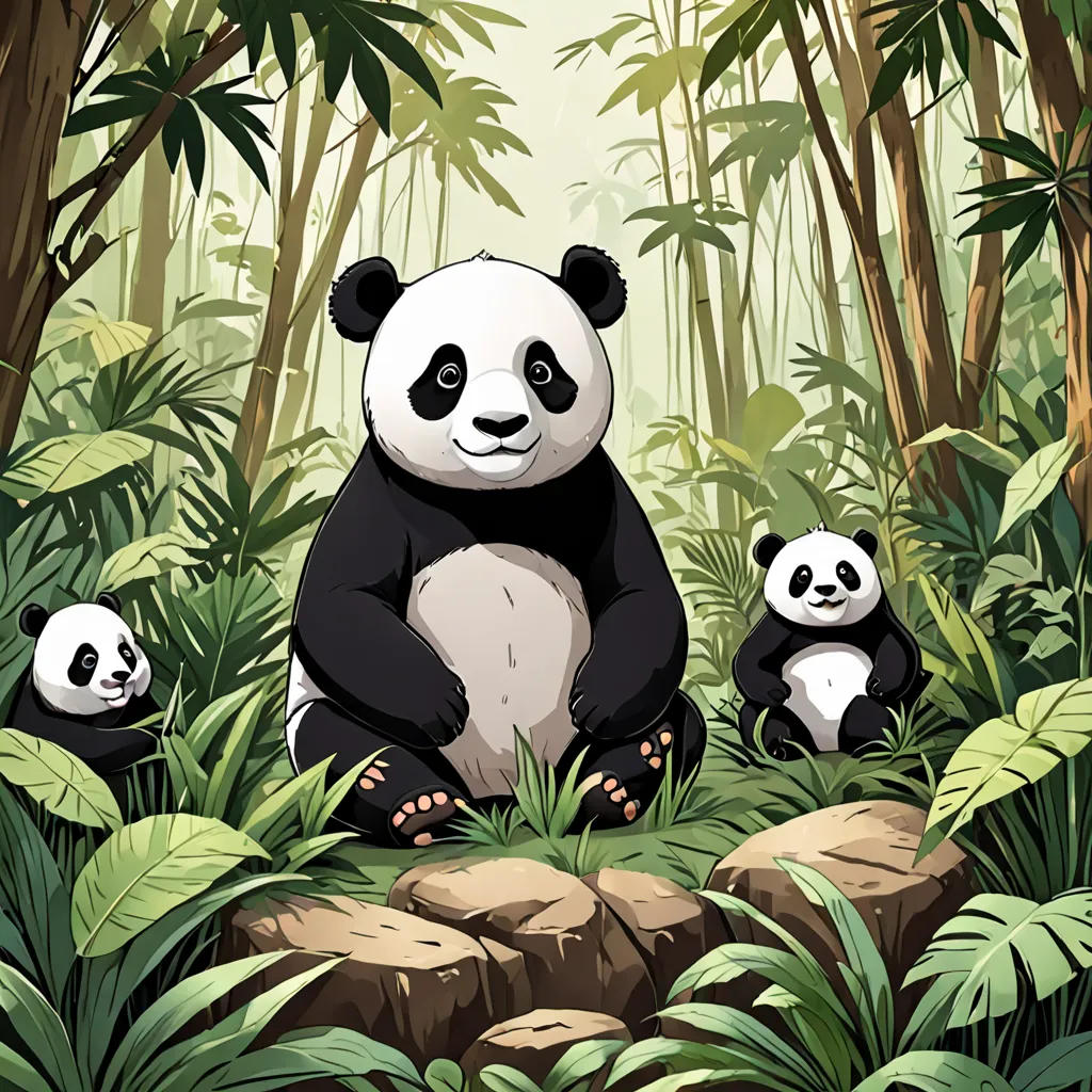 Panda and Friends: Jungle Safari