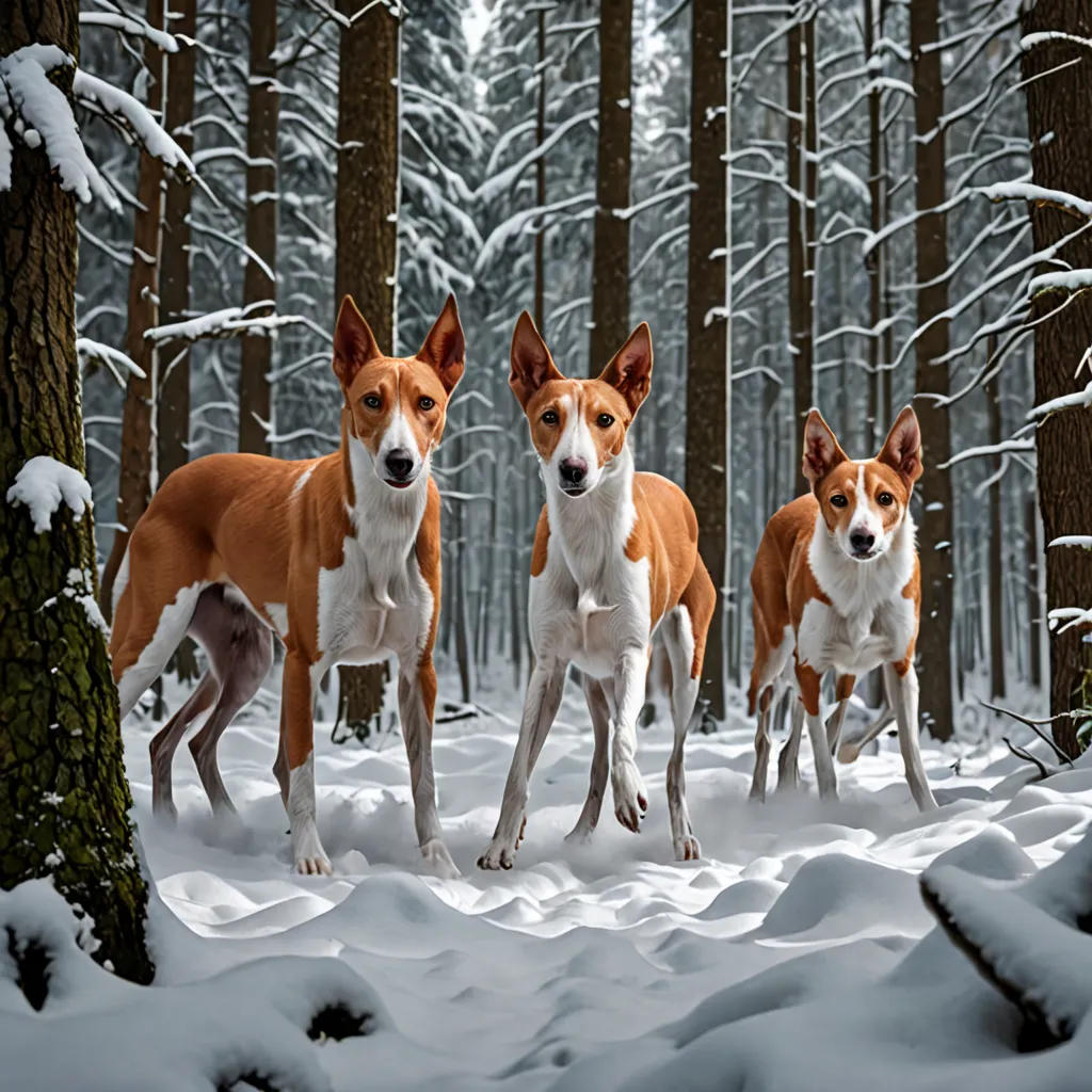 The Skittish Hound and the Three Wolves