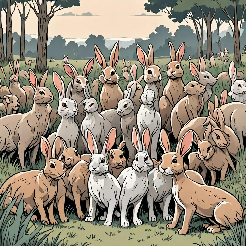 The Courageous Rabbits