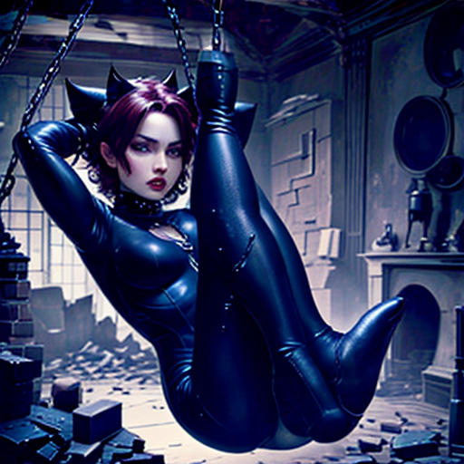 Captured Catwoman